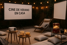 Cine de Verano en Casa: Monta Tu Propia Sesión al Aire Libre (¡o en el Salón!)